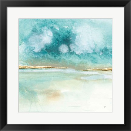 Framed Cumulus Emerald II Print