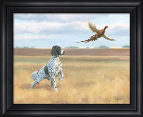 Framed On Point Print