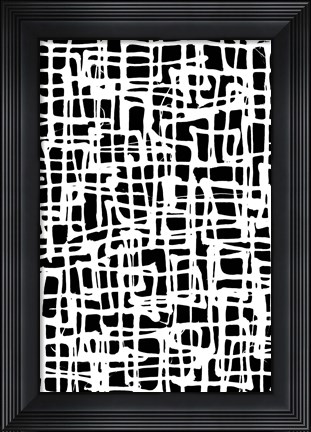 Framed Streets and Alleys Print
