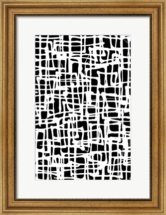 Framed Streets and Alleys Print