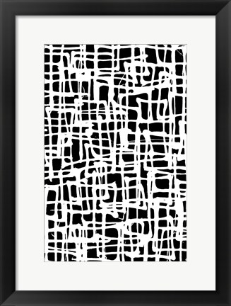 Framed Streets and Alleys Print