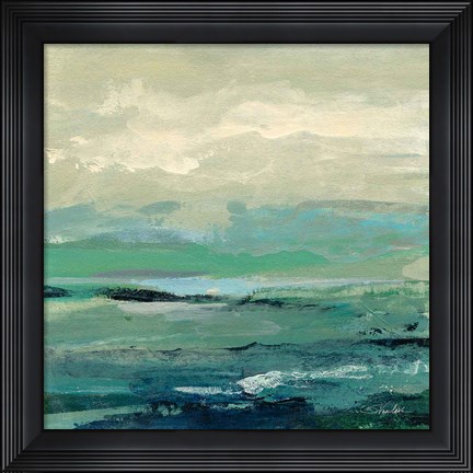 Framed Turquoise Bay I Print