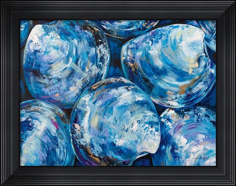 Framed Group of Quahogs Print