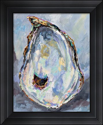 Framed Gray Oyster Print
