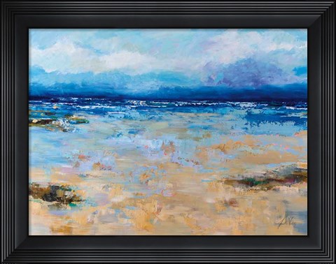 Framed East Beach Print