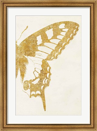 Framed Butterfly Wings II Print