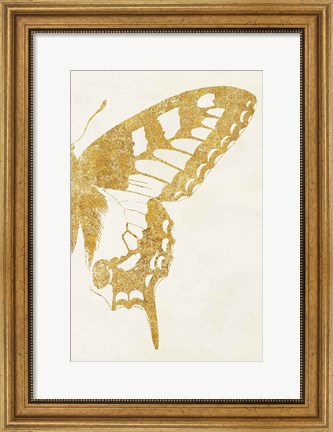 Framed Butterfly Wings II Print