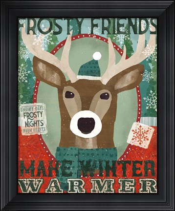 Framed Holiday Likeness III Print