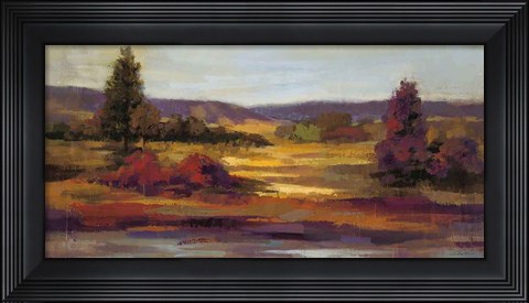 Framed Fall Riverside Crop Print
