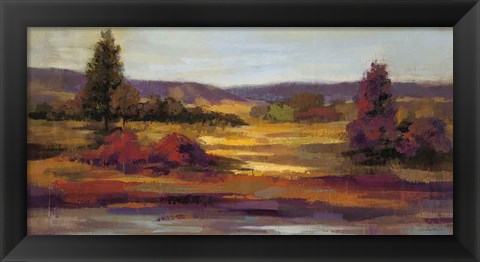 Framed Fall Riverside Crop Print