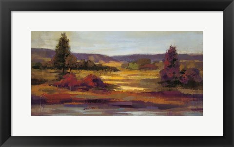 Framed Fall Riverside Crop Print