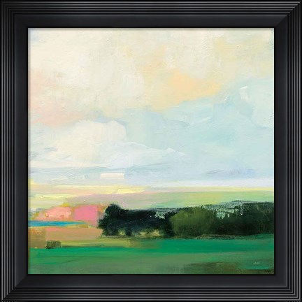 Framed Summer Sky V Print