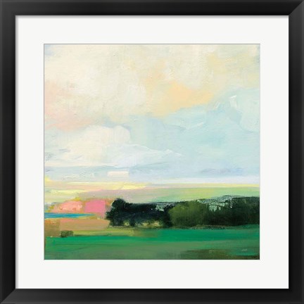 Framed Summer Sky V Print