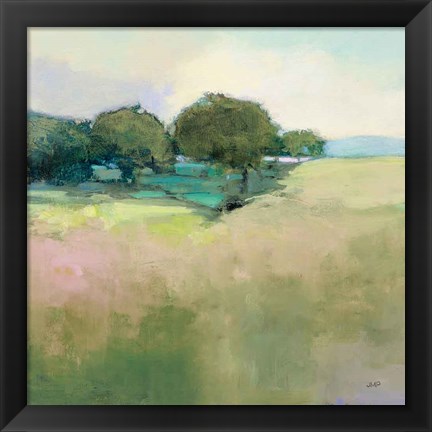 Framed Scenic Meadow Light Print