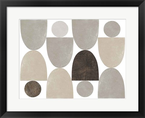 Framed Ups and Downs v1 Print