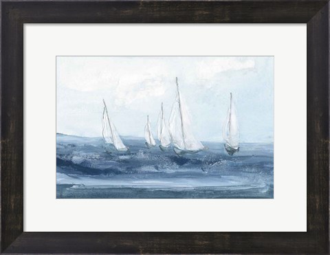Framed Group Sail I Print