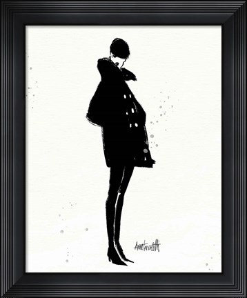 Framed Style Sketches V Print