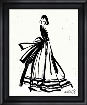 Framed Style Sketches I Print