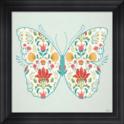 Framed Happy Thoughts VI Print