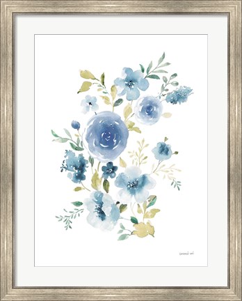 Framed Floral Serenade I Print