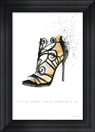 Framed Stiletto Style II Print