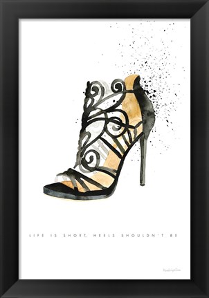 Framed Stiletto Style II Print