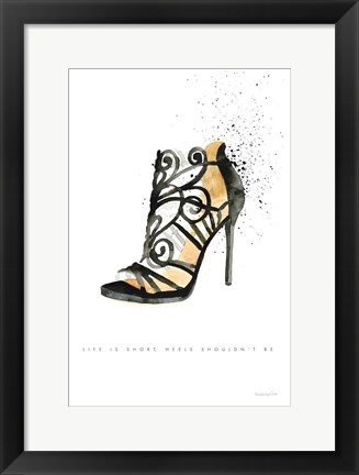 Framed Stiletto Style II Print