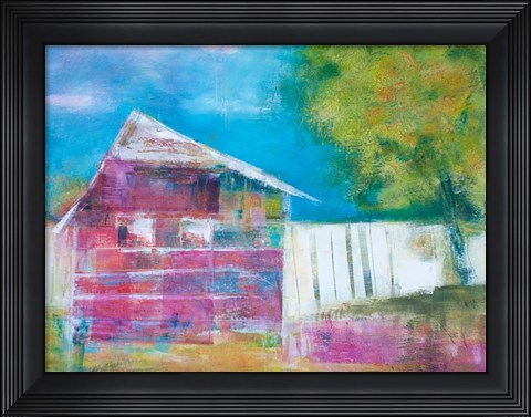 Framed Checker Sam&#39;s Place Print