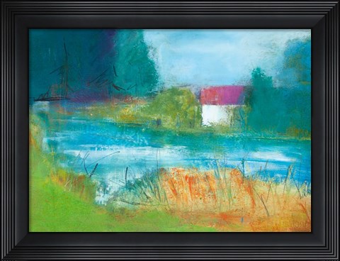 Framed When Swan is Quiet Print