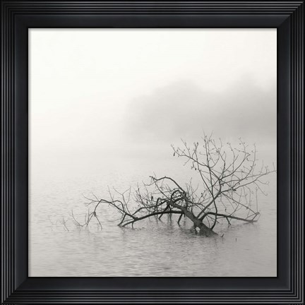 Framed Zen Lake Print
