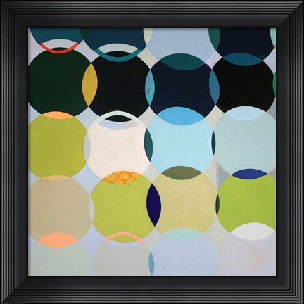 Framed Circles No. 1 Print