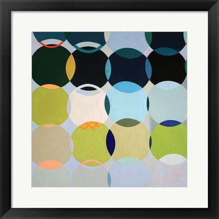 Framed Circles No. 1 Print