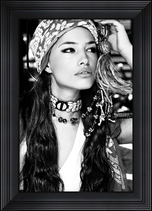 Framed Bohemian Beauty Print