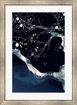 Framed Cherry Blossom Branch Print