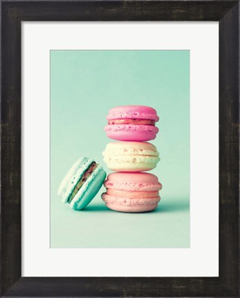 Framed French Macarons Print