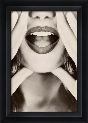 Framed Hey! Print