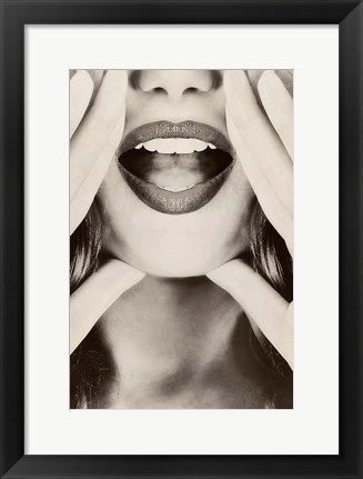 Framed Hey! Print