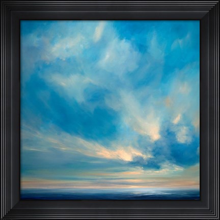 Framed Ocean Blues Print