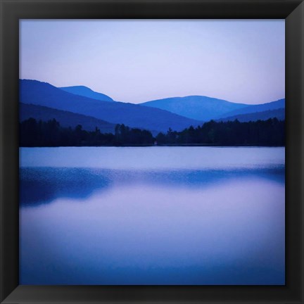 Framed Dusk Cooper Lake Print