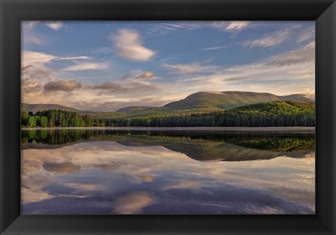 Framed Morning Cooper Lake Print