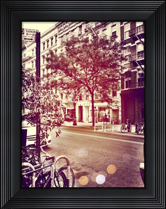 Framed Downtown Print
