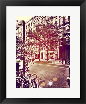 Framed Downtown Print