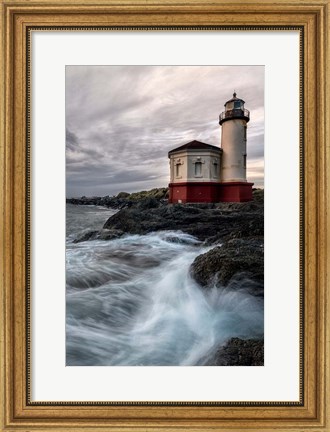 Framed Lighthouse Panel Print