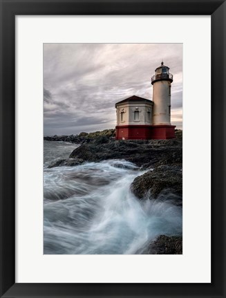 Framed Lighthouse Panel Print