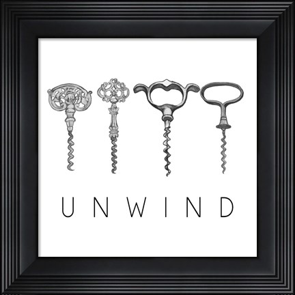 Framed Unwind Print