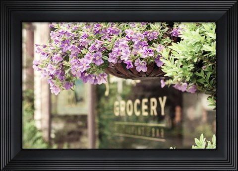 Framed Country Grocery Store Print