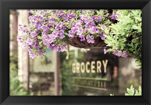 Framed Country Grocery Store Print