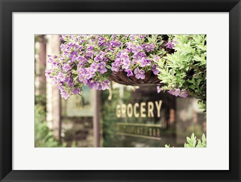 Framed Country Grocery Store Print