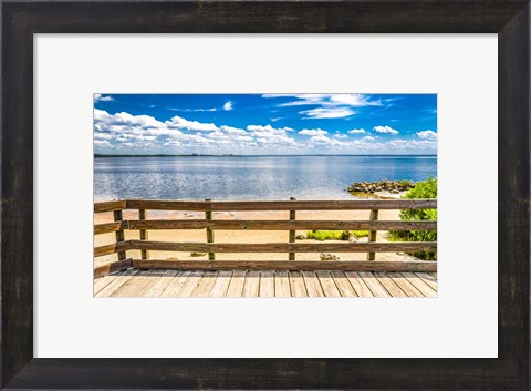 Framed Ocean Overlook Print
