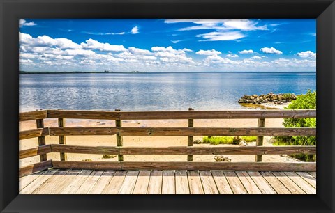 Framed Ocean Overlook Print